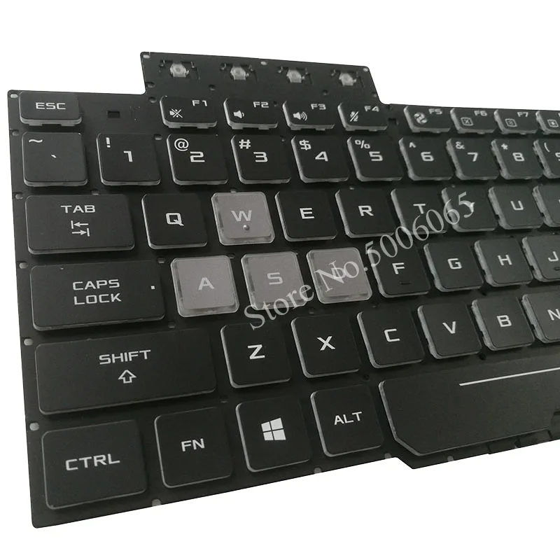 Новая американская, с задней подсветкой Клавиатура для ноутбука Asus TUF Gaming FX505 FX505GD FX505GE FX505GM FX86 клавиатура