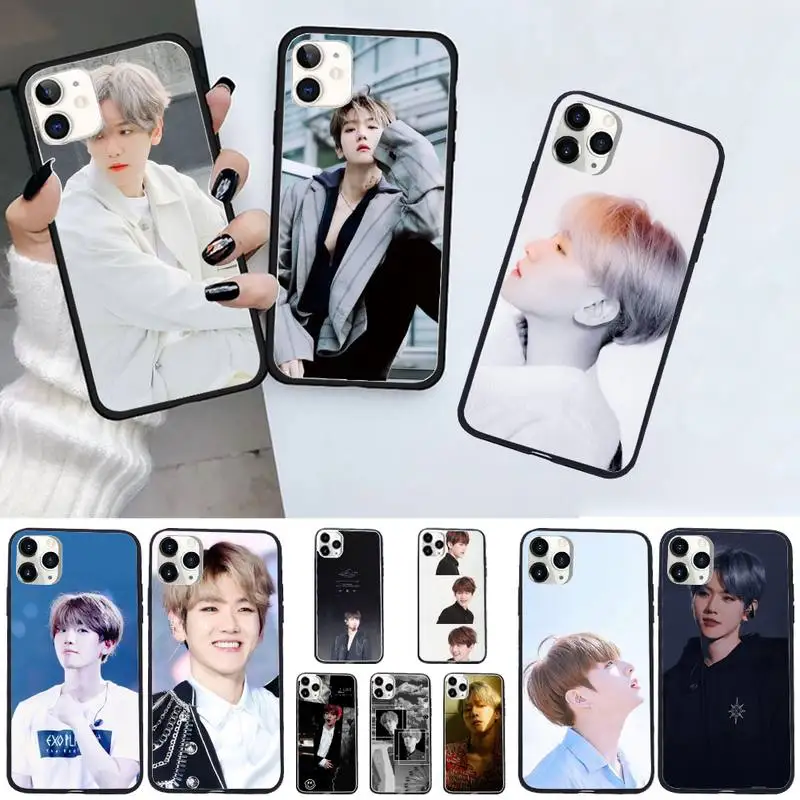 Чехол для телефона baekhyun kpop boy iphone 12 11 13 7 8 6 s plus x xs xr pro max mini shell | Мобильные телефоны и