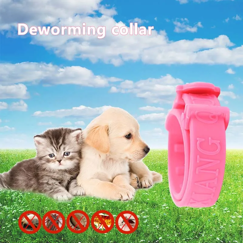 Cat Anti Flea Mite Tick Collar No Grooming Tool Kitten Remedy Strap Pet Natural Protection Adjustable Neck | Дом и сад