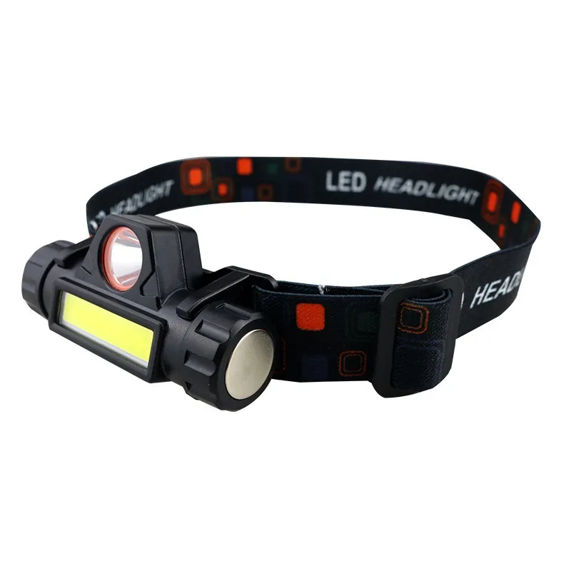 

2020 New Multi-function Strong Bald Lamp Q5+cob Dual Lamp Magnet Working Lamp Usb Charging Maintenance Emergency Lighting