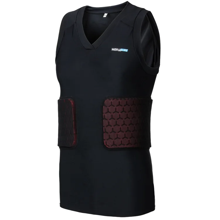 

2019 American-Style Ultra-stretch Breathable Basketball Anticollision Service Sports Clothes Anticollision Tops Sports Coat Cors