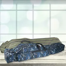 2 Слои Складной Рыболовные Снасти Сумка для рыболовной удочки полюса переносная чехол складной ящик для хранения