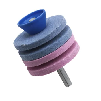 

4 Layers Lawn Mower Sharpener Universal Grinding Rotary Drill Cut Knife Sharpener Grinding Tools Garden Lawn Mower Parts