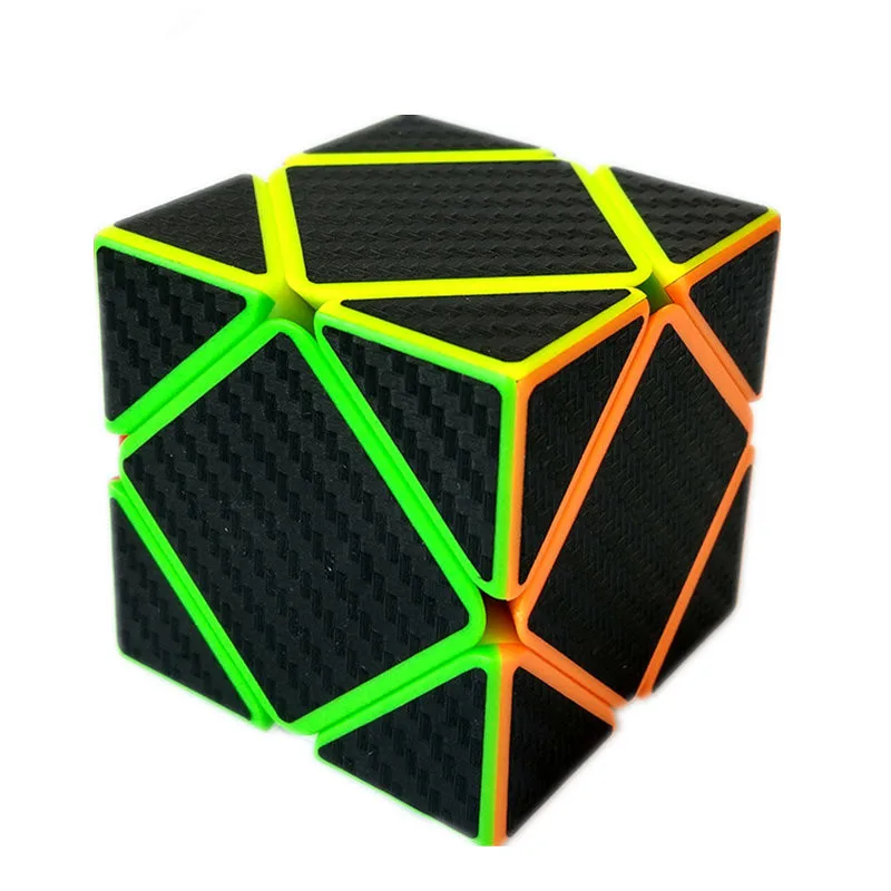 Zcube наклейка из углеродного волокна 3x3x3 куб наклейка для гладкого магического скоростного кубика головоломки волшебный пазл развивающие игрушки конкурс