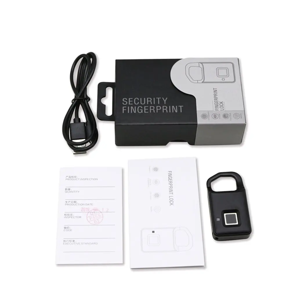 

Smart Fingerprint Lock Suitcase Student Dormitory Anti-Theft Long Standby Electronic Padlock Electronic Fingerprint door lock