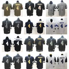 Для Мужчин's Dallas#4 дак Прескотт игра Цвет пик Футбол Майки