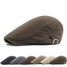 Новинка, мужские шапки-береты, Кепка для гольфа, вождения, защита от солнца, плоская кепка, модные хлопковые береты, кепка s для мужчин, повседневная остроконечная Кепка, козырьки, Casquette, шапки