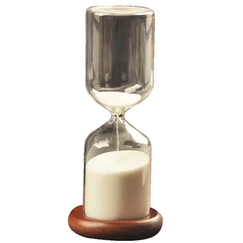 

Creative glass Sandglass Sand Hourglass 30 Minute Countdown Timer Clock Xmas Birthday Gift Home Decoration Valentine's Day
