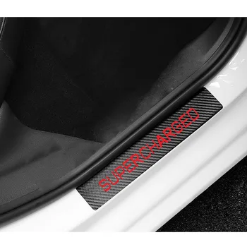 

Car Door Sill Plate Protection Sticker For Land Rover Supercharged Anti Scratch Styling Decal Car Accessories Interior 4Pcs