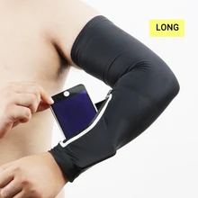 1Pc Brand New Unisex Short Arm Warmer for Mobile Phone Stretch Arm Bag Running Riding Sunscreen Armband Wrist Bag Hot Sale