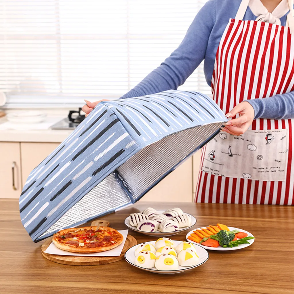 Складная крышка для посуды дневной зонтик домашней гигиены пыленепроницаемый с