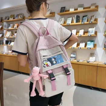 

Women Teen Backpack Backpack Student Bag Brand Classic Black Fashion Backpacks for Teenage Girls Mochilas Student Bag Bookbags
