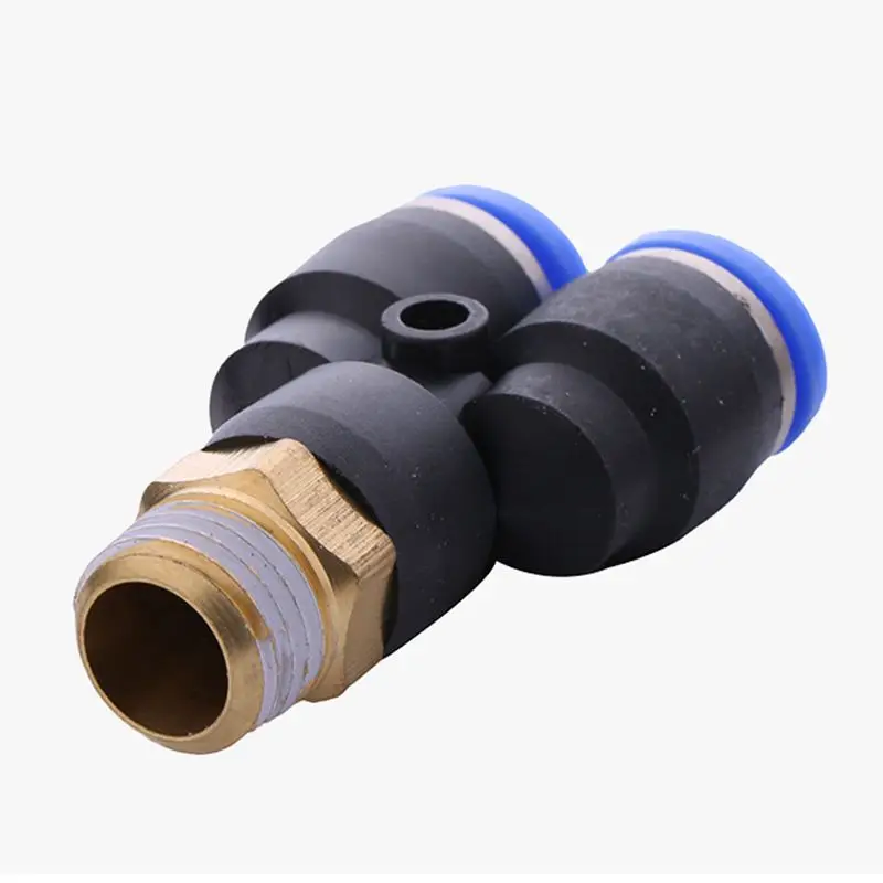 3 un 1//8 /"PT Rosca Macho De 4 Mm Push en conjunto neumático conector rápido de montaje
