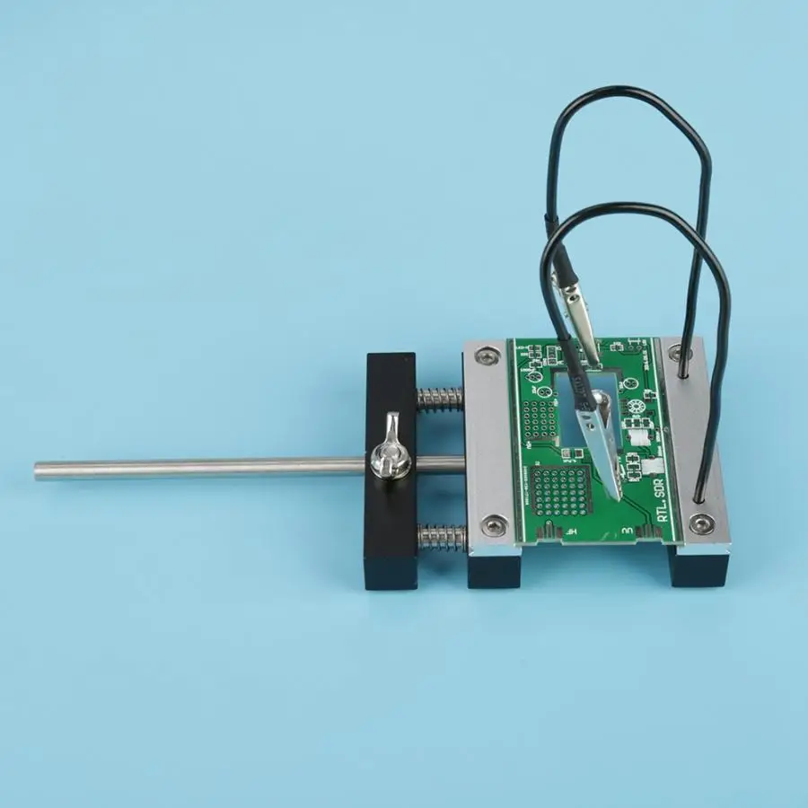 1 Набор монтажной платы паяльная станция пластина pcb держатель с двумя суппорт Зажим инструменты для ремонта