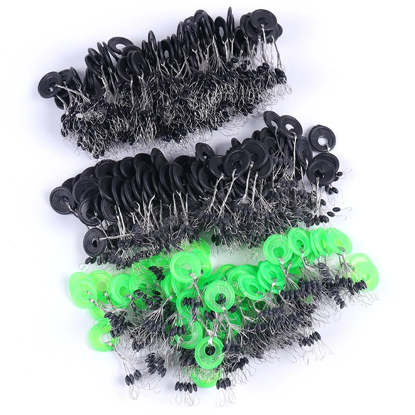 60PCS/10 Group S M L Black Rubber Oval Stopper Float Fishing Bobber Float For Sea Carp Fly Fishing Accessories 60PCS/10 Group S M L Black Rubber Oval Stopper Float Fishing Bobber Float For Sea Carp Fly Fishing Accessories