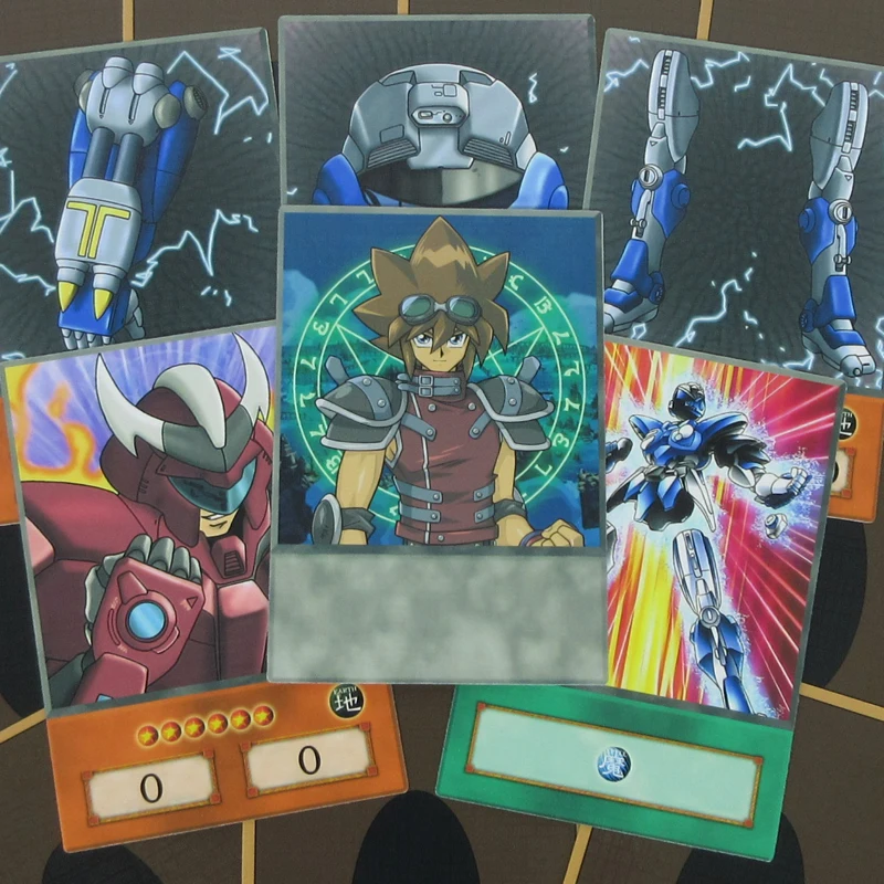 Orica Paper-Cards Card-Psychic Deck Yu-Gi-Oh Swordsman Anime-Style Armor Doma Body-Equipment