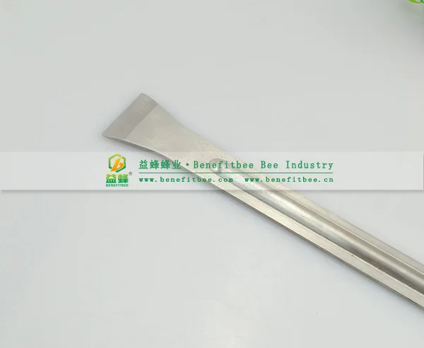 Beekeeping Tools Knife Stainless Steel Extra-Long Hive Tool with Reinforcing Rib Honeycomb Frame Honey Multi-Purpose Alice Splee