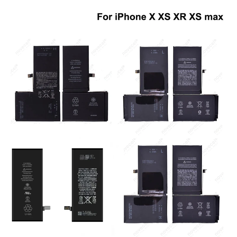 Высокое качество A+ качество мобильного телефона Батарея для iphone 7-XS max