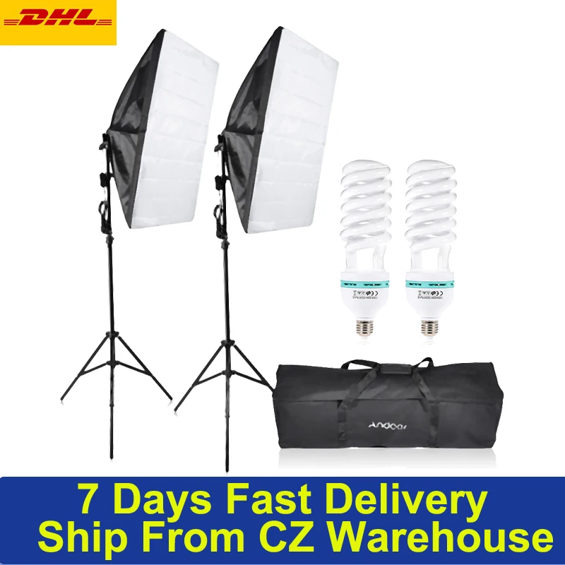 Photography Accessories Props Photo Studio Umbrella Softbox Light Lighting Tent Kit Video Carrying Bag for Portrait Product | Электроника