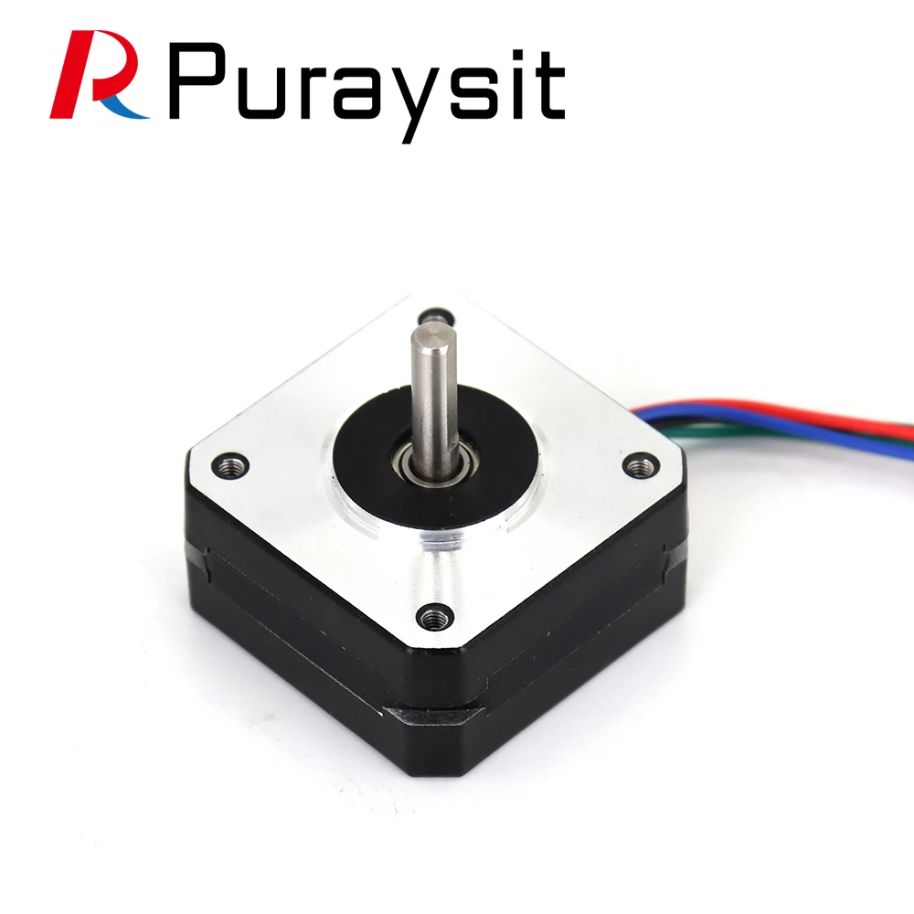 Puraysit Nema 17 Stepper Motor 20mm 16Ncm 1A Nema17 Step Motor 4-Lead 17HS08-1004S for CNC Extruder 3D Printer stepper motor