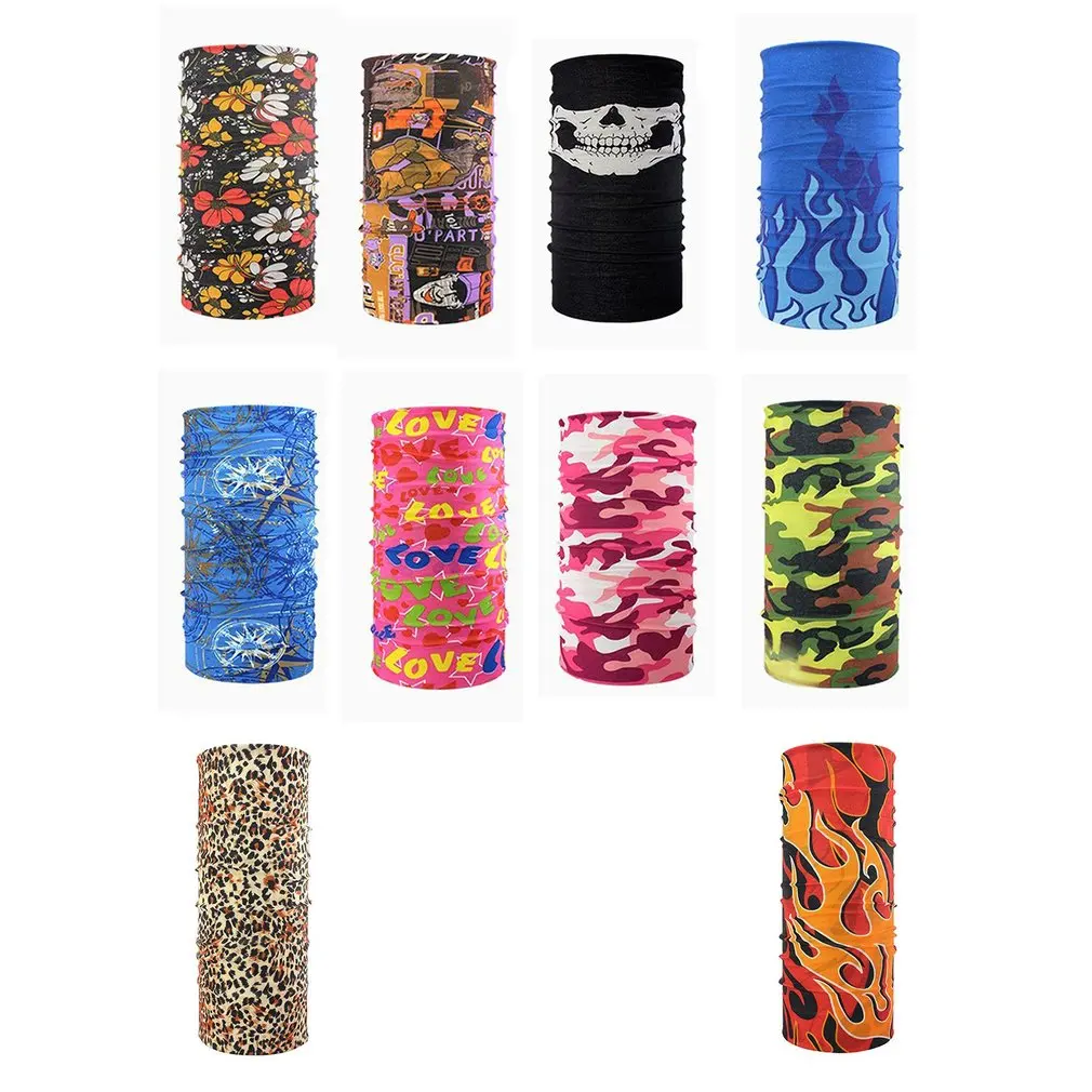 

Seamless Multi-Function Magic Headscarf Outdoor Riding And Changing Headscarves Windproof Sunscreen Bib Travel Equipment