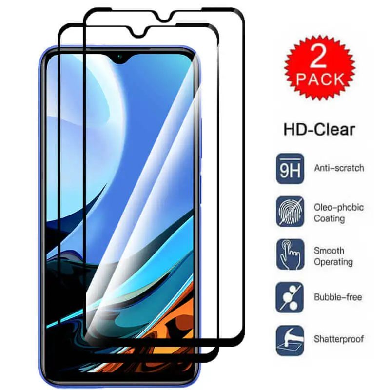 2 шт. Защитное стекло для Xiaomi Redmi 9T 9A 9C 9 | Мобильные телефоны и аксессуары