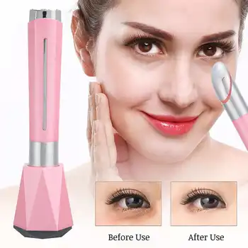 

Sleep Band Red Blue Light Therapy Eye Massager Dark Circle Removal Hot Compress Eye Beauty Machine Pink Health And Beauty