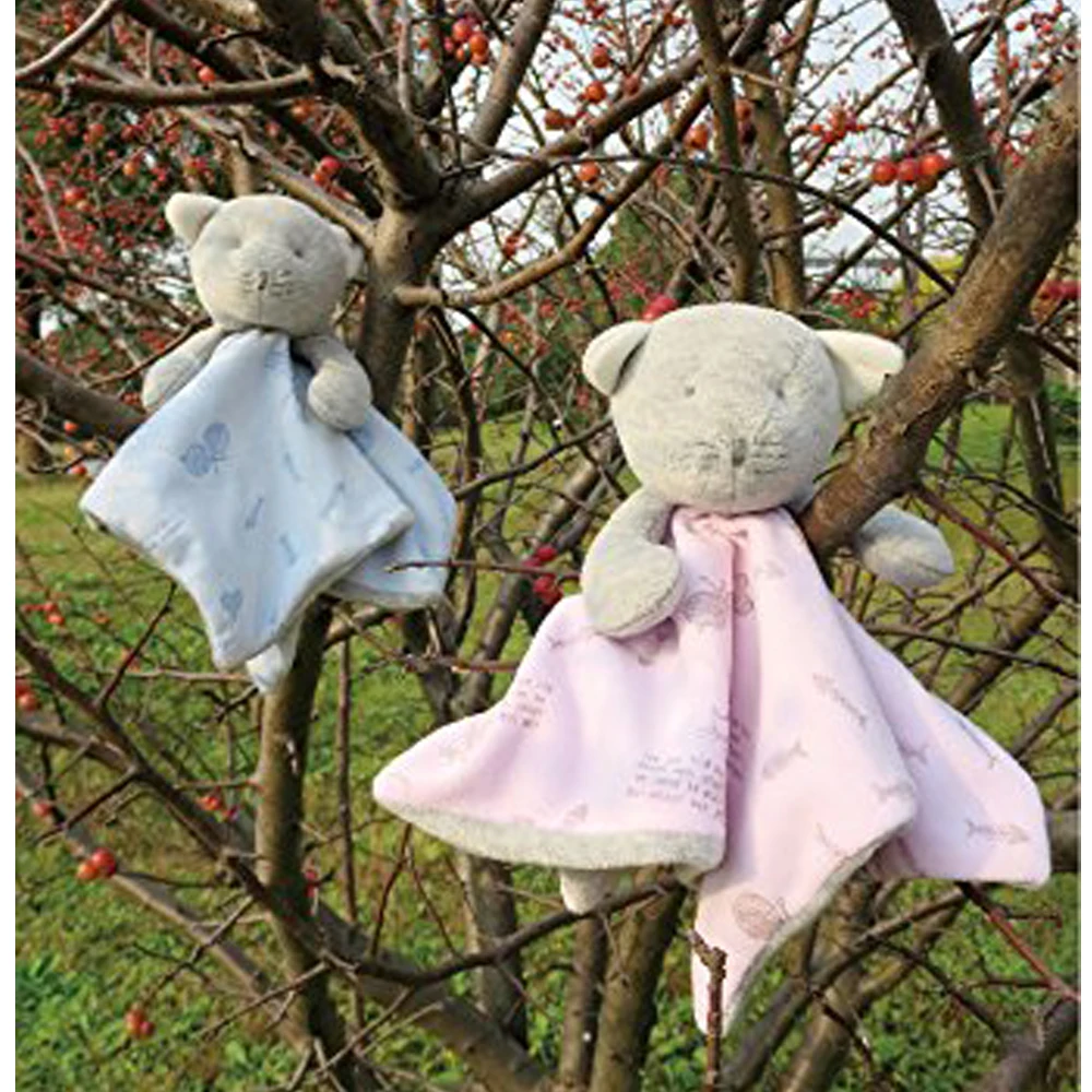 Luxur Kitty детское одеяло с животными игрушки CE соответствие новорожденным Nersey