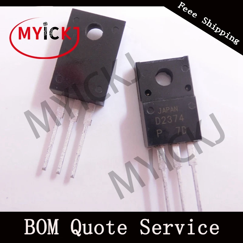 

D2374 5PCS TO-220F IC CHIP