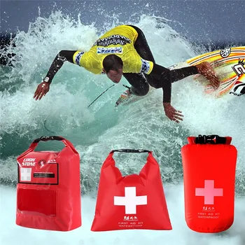 

Waterproof Profession First Aid Bag Travel Dry Portable Medical Bag 1.2L / 5L / 8L Bag Rafting Camping Emergency Kits Empty