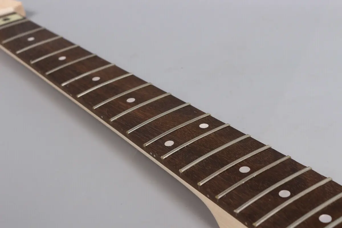24 дюйма гитара Шея 22 fret кленовый палисандр гриф Dot Inlay Незаконченный США|Детали и
