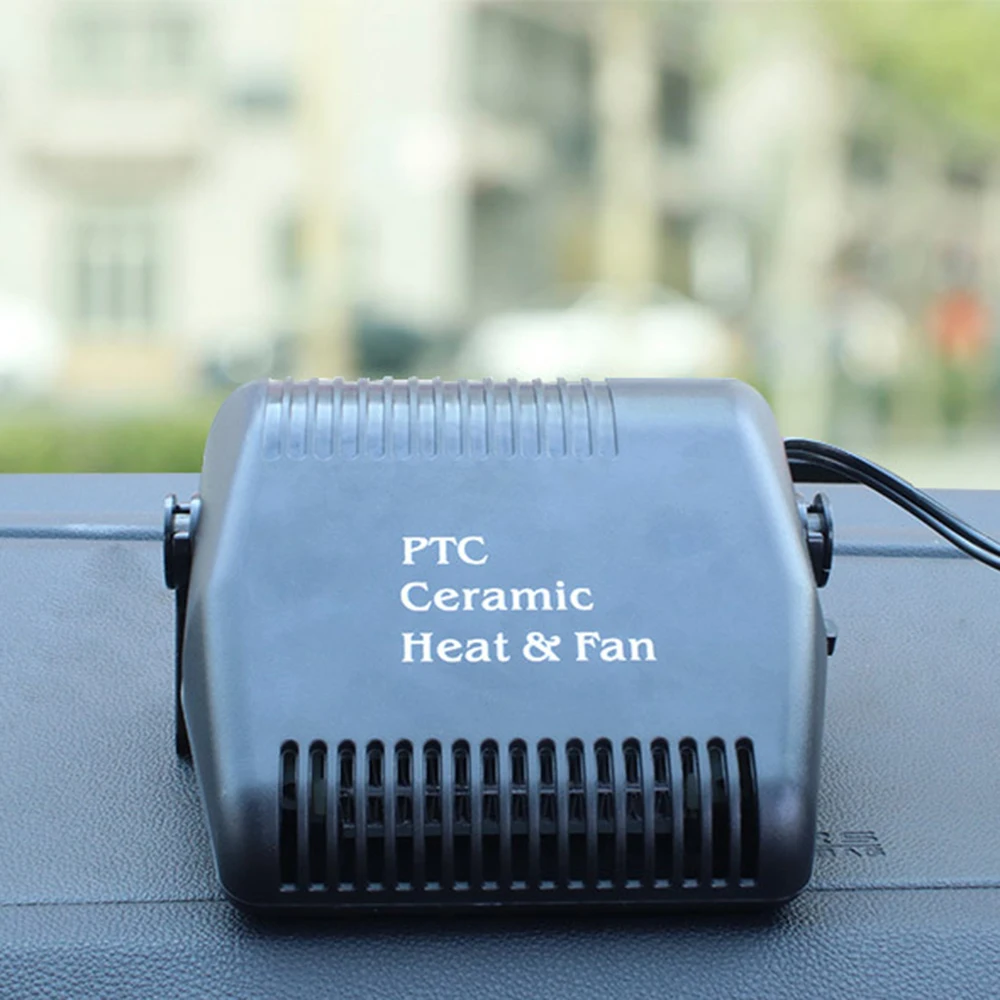 Зимняя Автомобильная интегрированная разморозка авто электрическая плита вентилятор отопления охлаждения окна автомобиля снегоочиститель 12 В для автомобильного обогревателя