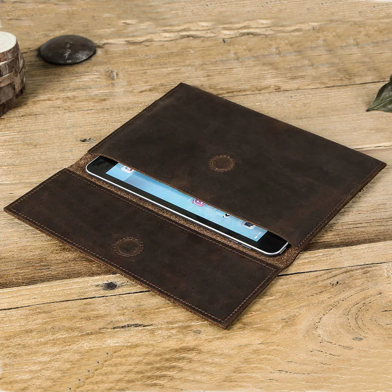 

Luxury Retro Cow Leather Case Cover For iPad mini-7.9inchTablet Sleeve Pouch Notebook Case Bag