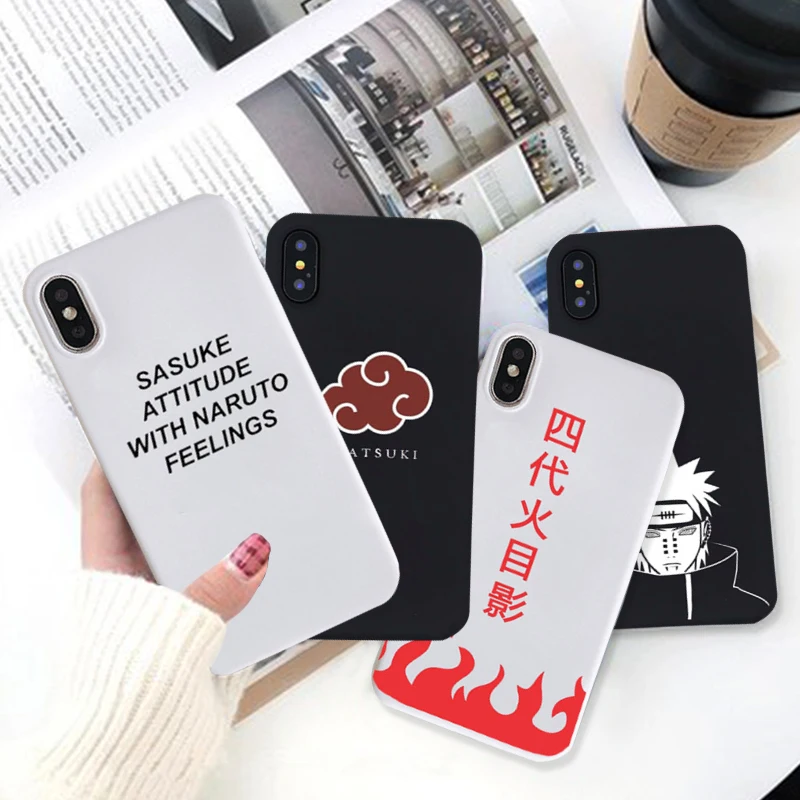 GYKZ Sasuke Naruto Мягкий силиконовый чехол для iPhone 7 11 12 Pro XS MAX XR X 8Plus мультяшный аниме