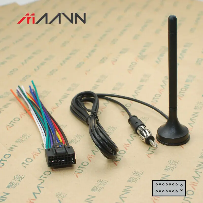 Жгут проводов для KENWOOD Car Stereo CD DVD Radio с антенной на вторичном рынке|Кабели адаптеры