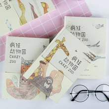 Простой язык Crazy Zoo A5 Цвет Жесткий Чехол для ноутбука Южная Корея хипстер ноутбук настраиваемые, с логотипом