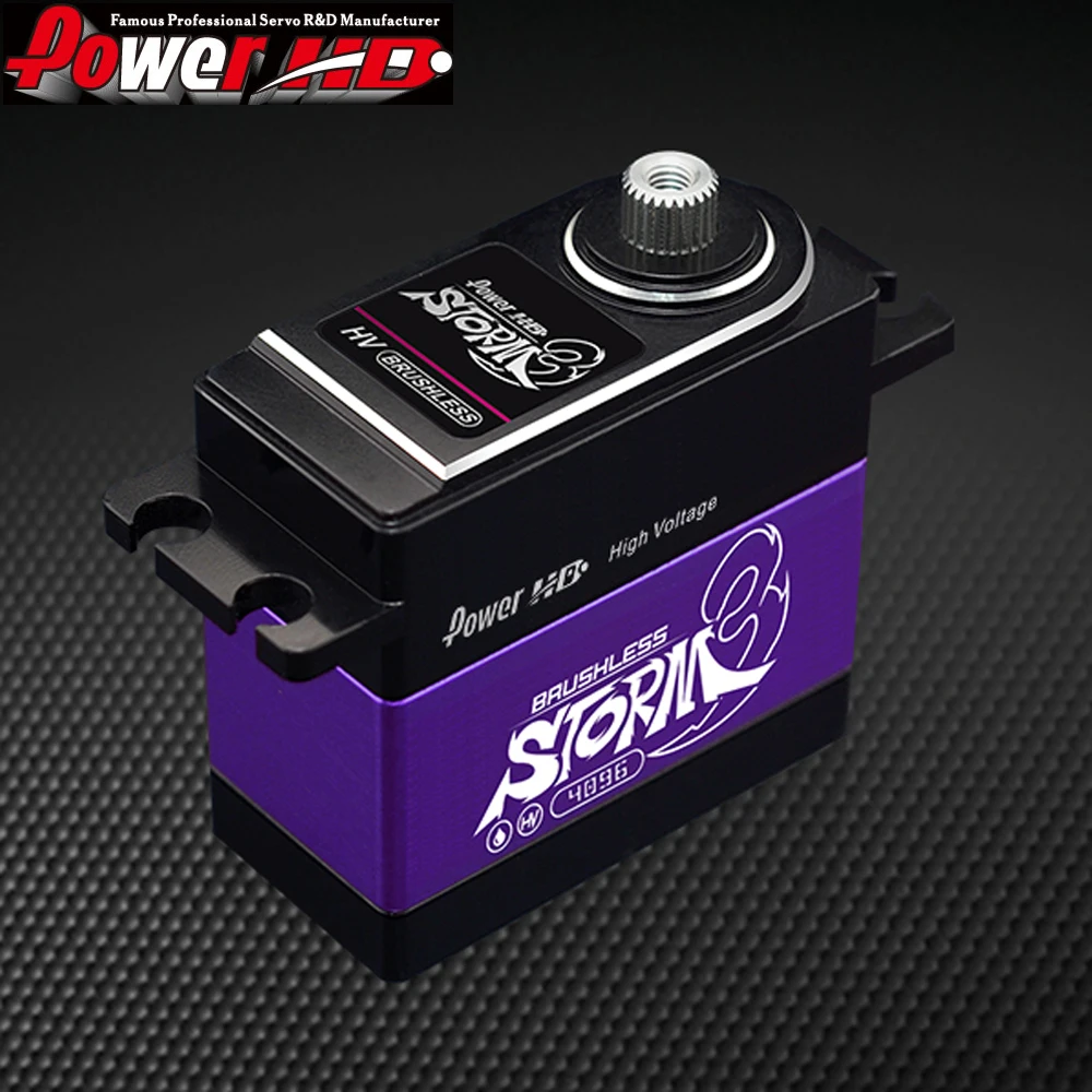 

1Pcs POWER HD STORM-3 SERVO DIGITALE 32.0 kg 0.11 sec BRUSHLESS INGRANAGGI IN TITANIO