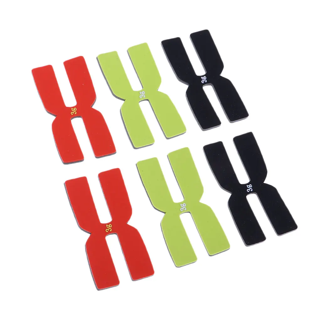 Tennis Racket Weight Balance Strips Racquet Balancer Tape H-Shaped 3g Silicone Balance Bar Badminton H ShapeRacquet 6Pcs/Set tennis racket balancer