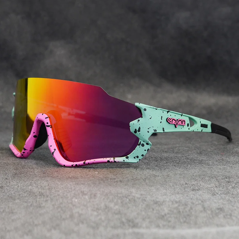 2020 Polarized 5 Lens Cycling Glasses Men Women UV400 Road Bike Goggles Sport Racing Bicycle Eyewear Running Riding Sunglasses