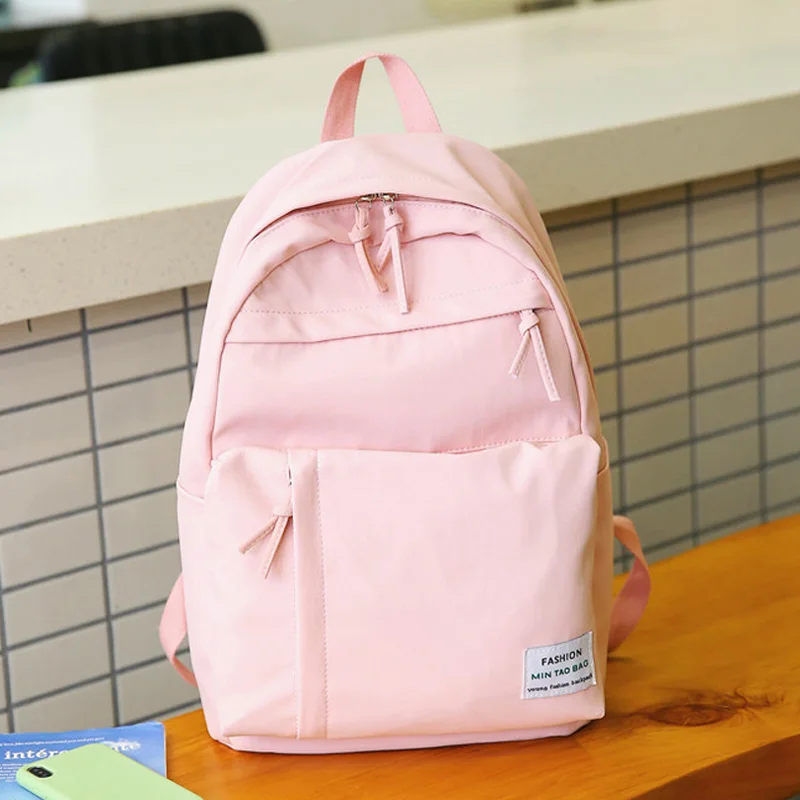 Симпатичный стильный школьный рюкзак для девочек, прочный водонепроницаемый нейлоновый женский рюкзак для путешествий, Большой Вместительный школьный рюкзак для девочек-подростков
