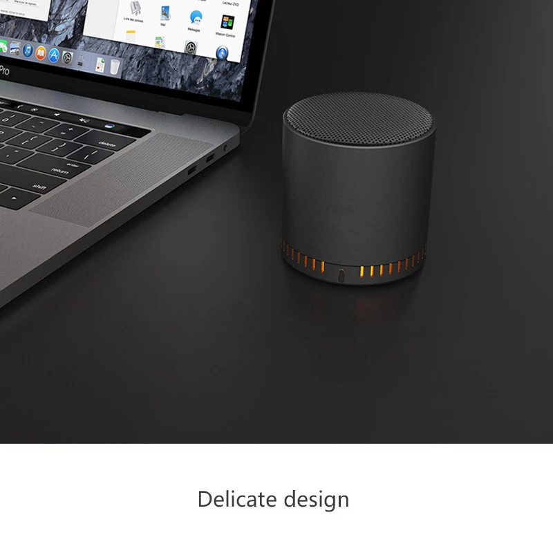 Новинка, мини-динамик, Bluetooth, беспроводной динамик, поддержка TWS, музыка, стерео, объемный, портативный динамик, AUX, USB, для офиса, путешествия