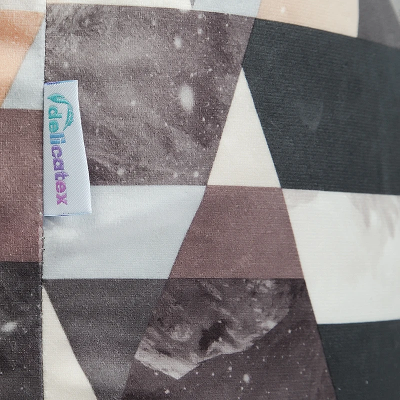 Пуф мешокРица пуф Delicatex серо бежевый детский пуфик подставка под