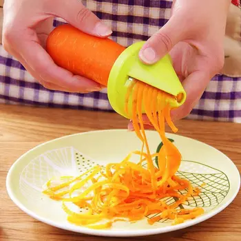 

Spiral Shred Process Device Cutter Slicer Peeler Vegetable Cutter Graters Kitchen Tool Spiralizer Cutter Graters Kitchen Tool #1