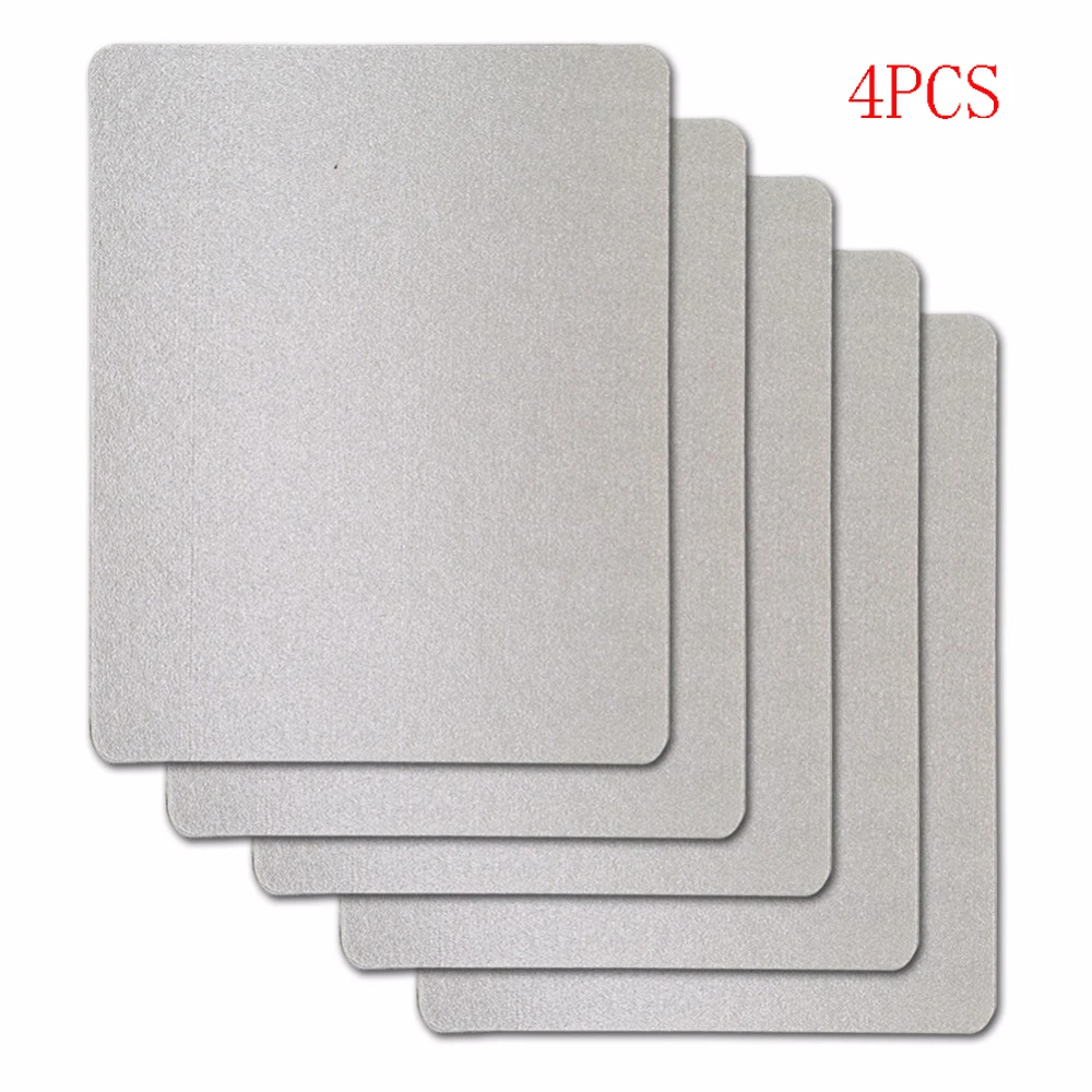 ¿4 unids/lote 15x12cm Mica placas hojas para Panasonic LG Galanz Midea, etc.? Pieza de reparación para horno microondas