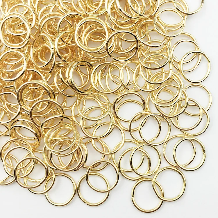 

Jump Rings 4/5/6/7/8/10mm Split Rings Gold Silver Ancient Bronze Connectors For Diy Jewelry Making Findings Accessories Supplies