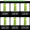 50Pcs 32A9V 29A 9V L822 Akaline Battery LR32 29A Primary Single Use Batteries For Electronic clock keyboard doorbell 5