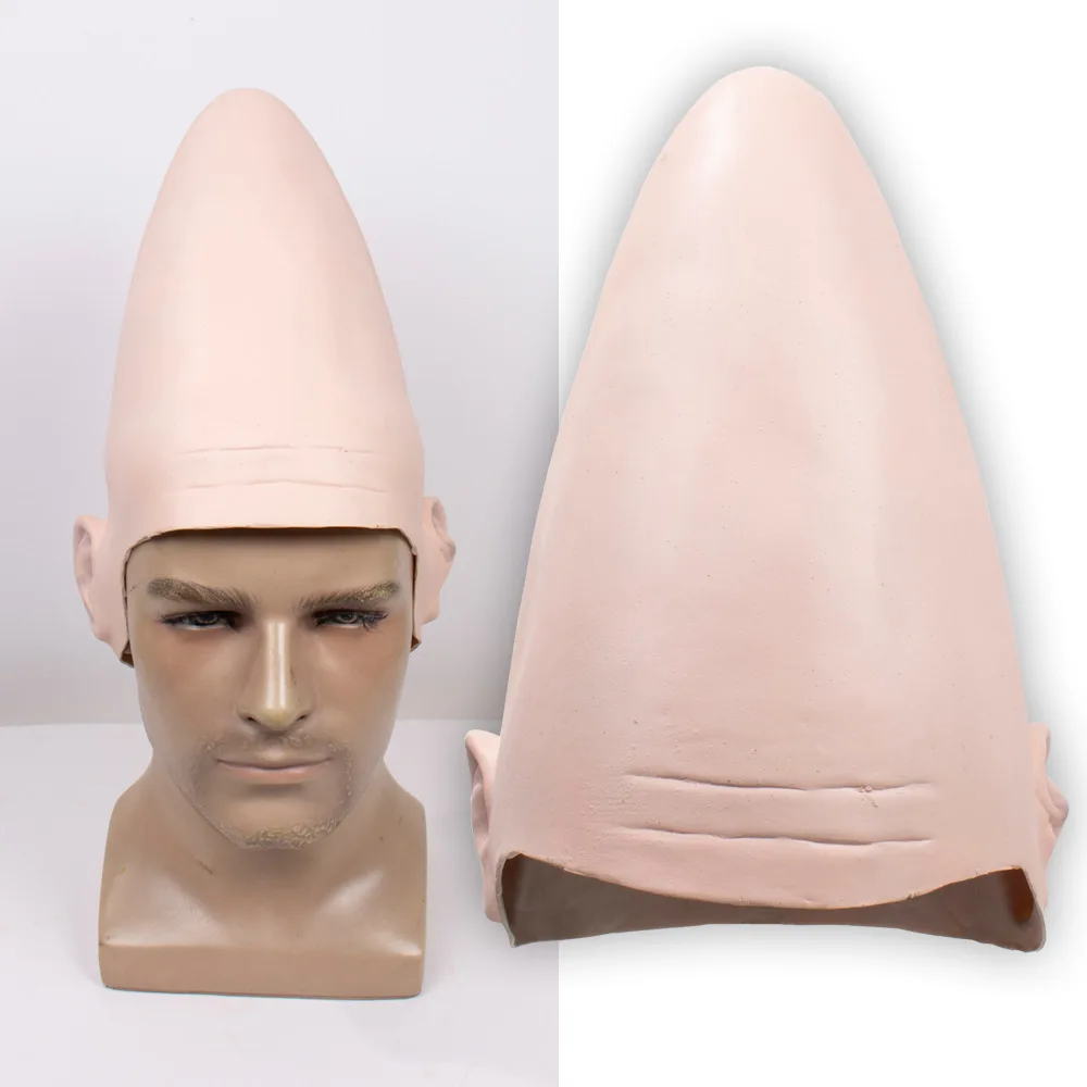 Косплэй Coneheads Alien маска животного из латекса Стиль Хэллоуин Карнавальный костюм