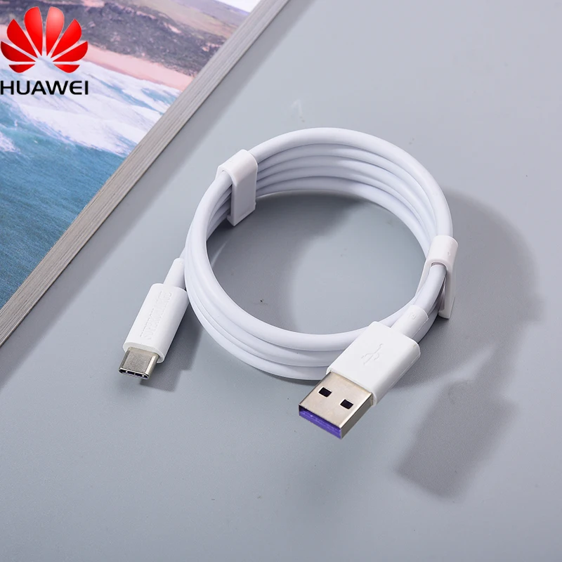 Кабель зарядный Huawei USB 5 А Type-C оригинальный кабель зарядного устройства для P40 P30 P20