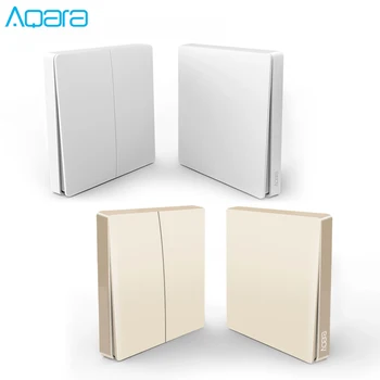 

Newest Original Gold Version Aqara Switch Smart Light Remote Control ZigBee Wireless Wall Switch For Mijia Mi Home APP