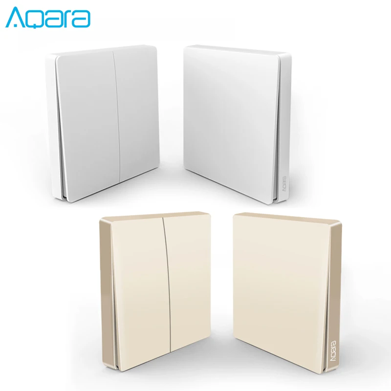  Newest Original Gold Version Aqara Switch Smart Light Remote Control ZigBee Wireless Wall Switch Fo - 4000165563982